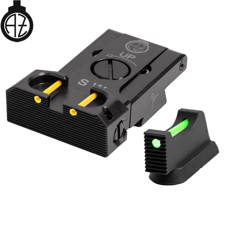 CZ Shadow 2, CZ 75 SP-01 Shadow mire regolabili | fibra ottica B 