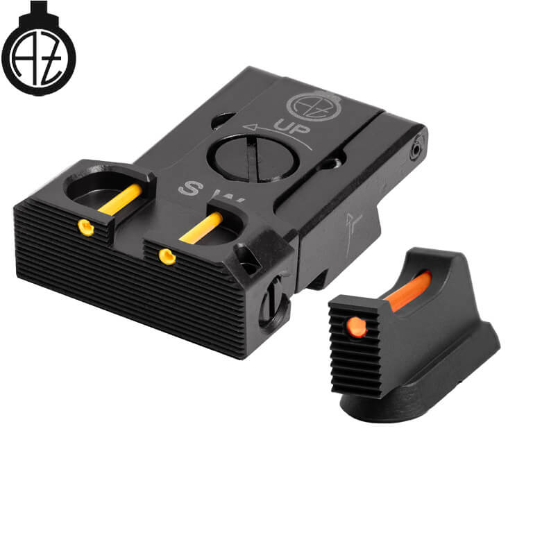 CZ Shadow 2, CZ 75 SP-01 Shadow mire regolabili | fibra ottica B 