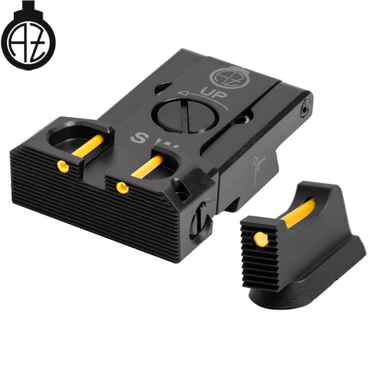 CZ Shadow 2, CZ 75 SP-01 Shadow mire regolabili | fibra ottica B 
