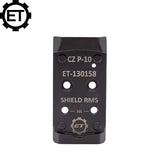 CZ P-10 OR Adapterplatte | Shield RMS, SMS