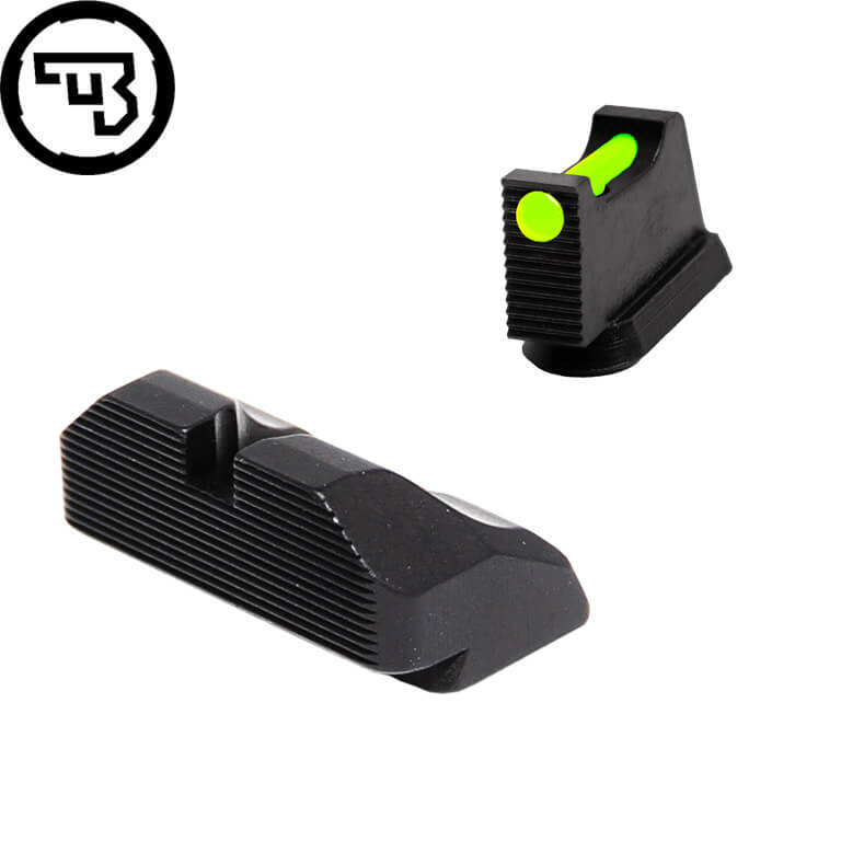 CZ P-10 Optics Ready Visierung mit Fiberoptik | CZ