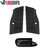 CZ Shadow 2 Compact & Carry short guancette alu & magwell alu | Gridlok_nero