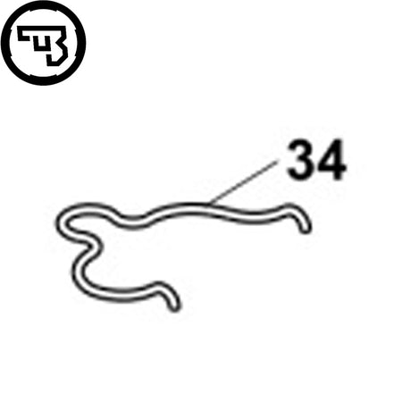 CZ Shadow 2, CZ 75B, CZ 75 SP-01 Shadow molla barra grilletto | part #34
