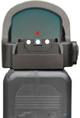 CZ Shadow 2 Carry jeu d'organes de visée hauts semi-réglables | avec fibre optique type B