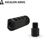 CZ Scorpion Evo / 3+ compensator V6 [1/2x28 UNF or M18x1]