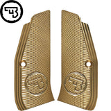 CZ 75B & SP-01, CZ TS 2, CZ Shadow 2 laiton plaquettes de poignée CZ
