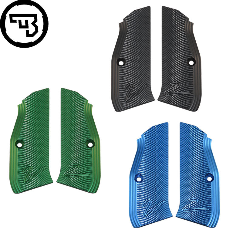 CZ TS 2, CZ Shadow 2, CZ 75B & SP-01 alu CZ Griffschalen