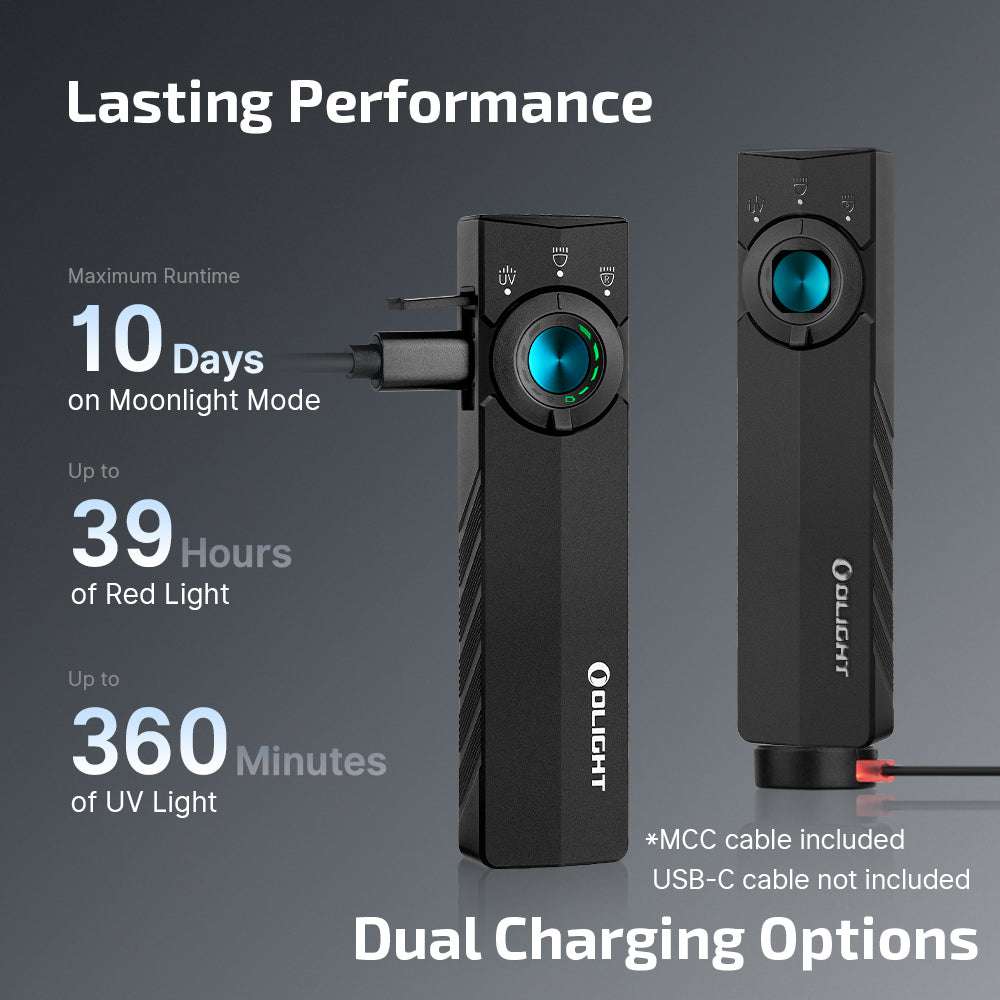 Olight ArkPro Lite | lampe EDC plate 3-en-1 | 1.200 lm