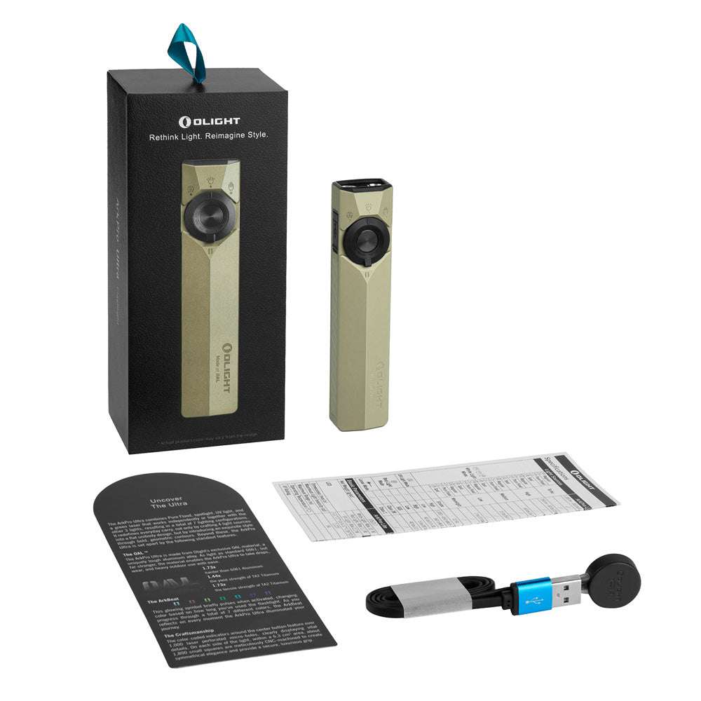 Olight ArkPro Ultra | torcia EDC piatta 4-in-1 | 1.700 lm