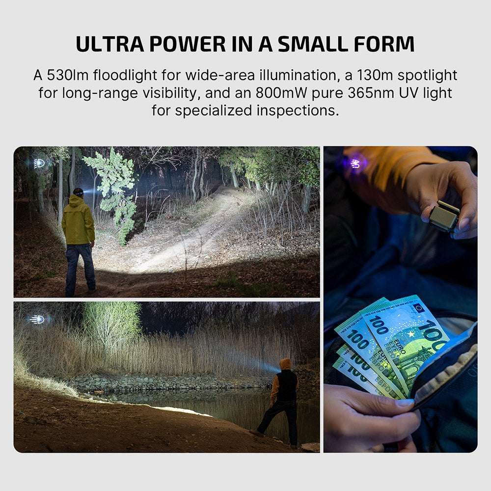 Olight Oclip Ultra | lampe EDC à clip 3-en-1 | 530 lm