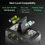 Olight Ostation 2 Pro | chargeur intelligent de piles AA/AAA | 3-en-1