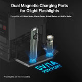 Olight Ostation 2 Pro | chargeur intelligent de piles AA/AAA | 3-en-1
