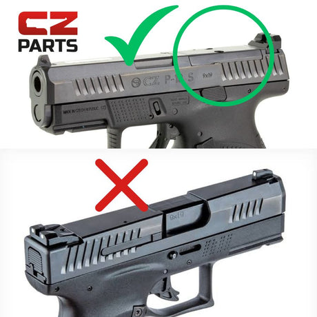 CZ P-10 piastra adattatrice OR | Trijicon RMR impronta 