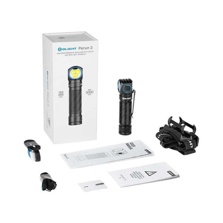 Olight Perun 3 | wiederaufladbare Stirnlampe | 3.000 lm