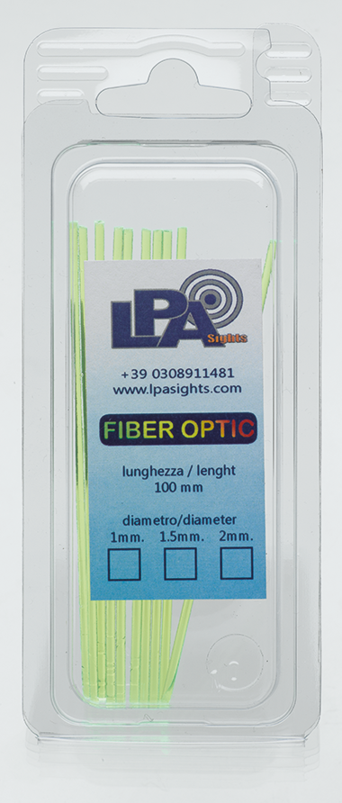 Spare fiber optic rod | 10 pcs green
