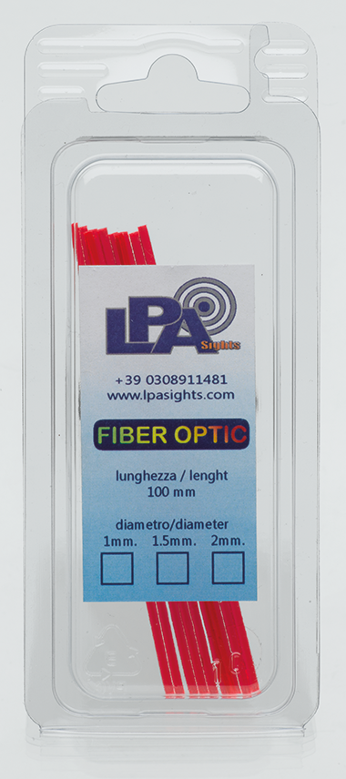 Spare fiber optic rod | 10 pcs red