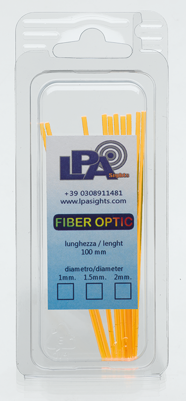 Spare fiber optic rod | 10 pcs yellow
